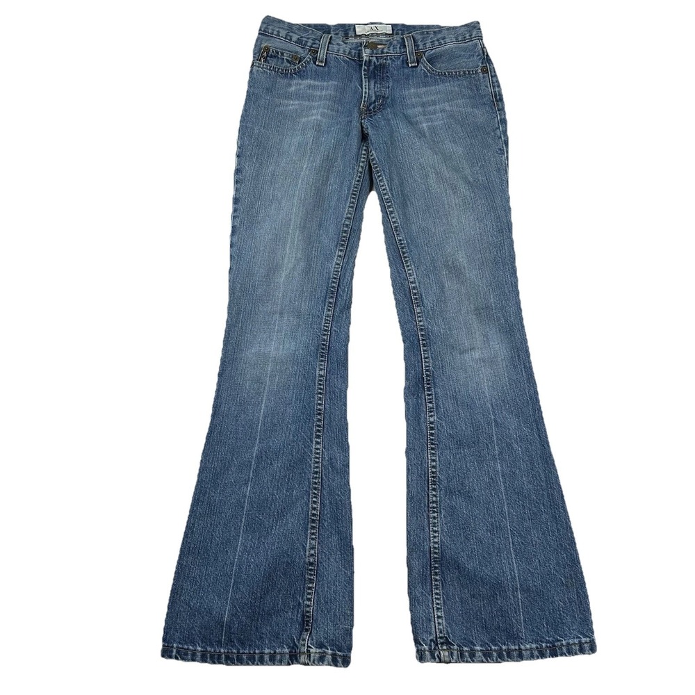 Armani Exchange Jeans Womens 2 Reg J22 Flare Bell Bottom Western Denim USA Made